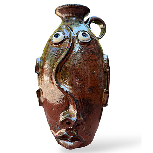 Johnathan Corn 10" Face Jug DP5293